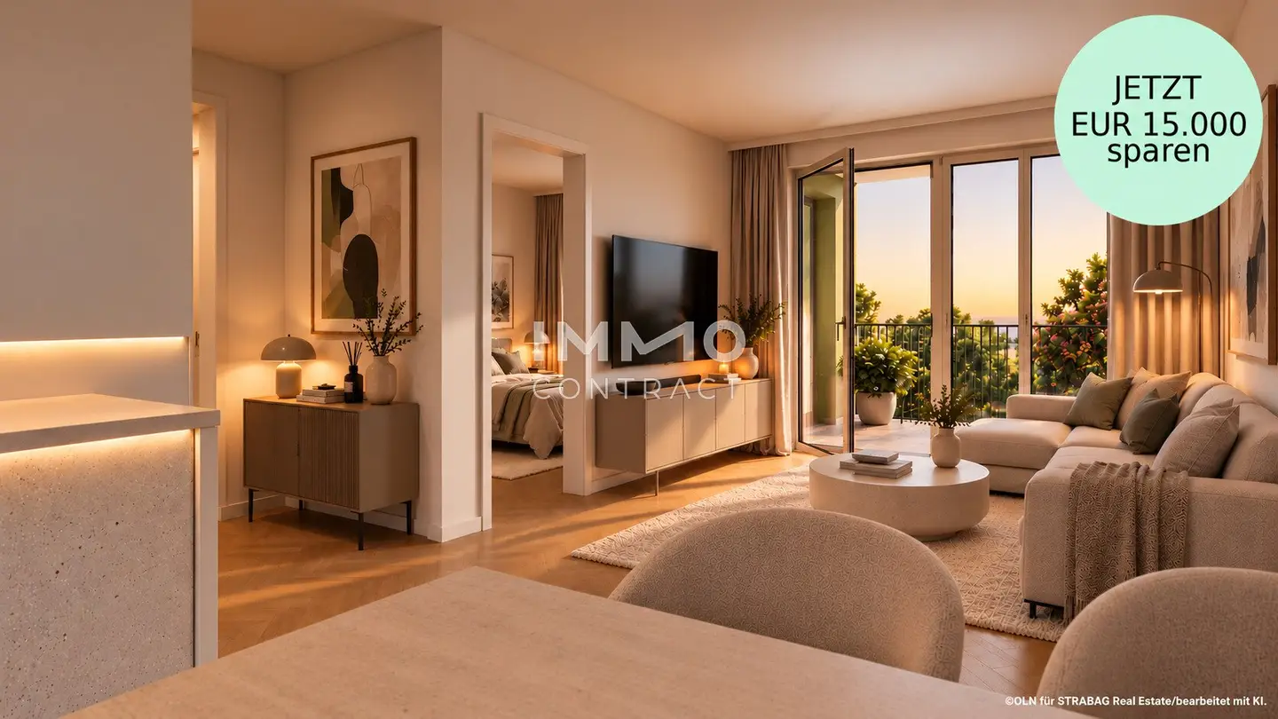 Modernes Apartment mit attraktivem Grundriss &amp; Top Ausstattung (Fertigstellung Q4/2027)