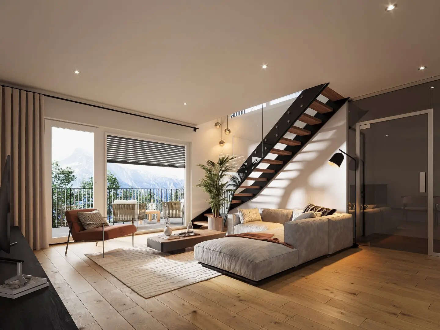 Wohnraum Maisonette