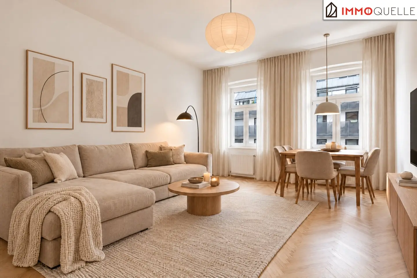 Urban wohnen mit Komfort - Helle 2-Zimmer-Wohnung mit klarer Raumaufteilung, klassischem Wiener Charme und ruhiger Wohnatmosphäre