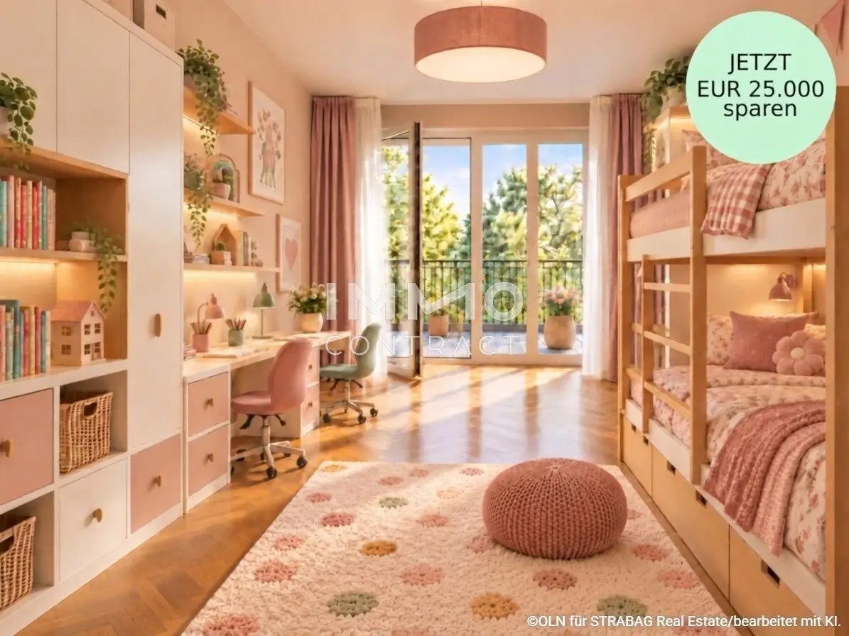 5 Zimmer-Gartenhit: Neubau-Erstbezug mit viel Flexibilität &amp; Annehmlichkeiten (Gemeinschaftsterrasse, Eventküche, Gästelounge usw.)