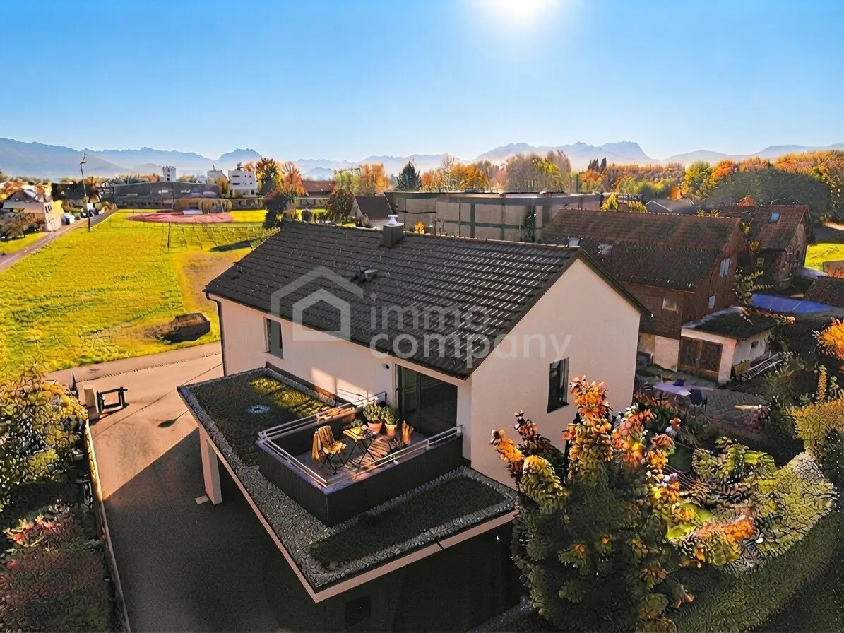Modern living in Lustenau: 3 rooms | large southeast terrace | outdoor parking space | all-in rent guarantee