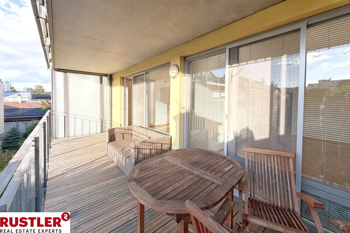 Ruhig gelegene Wohnung mit großer Loggia