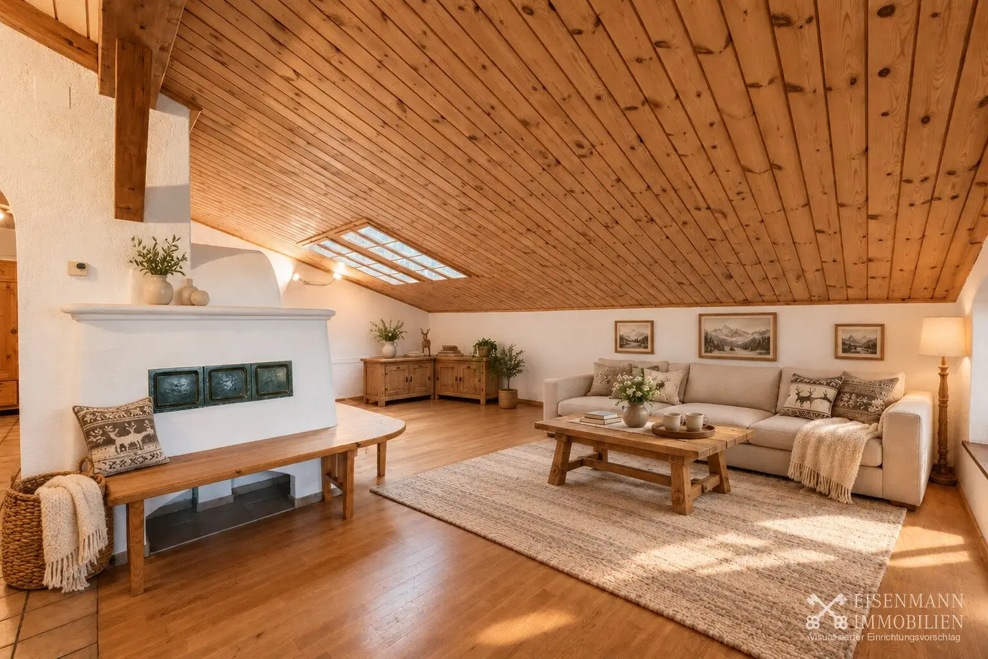 Gepflegte 3-Zimmer-Dachgeschoßwohnung mit Terrasse und 2 Stellplätzen in Kramsach