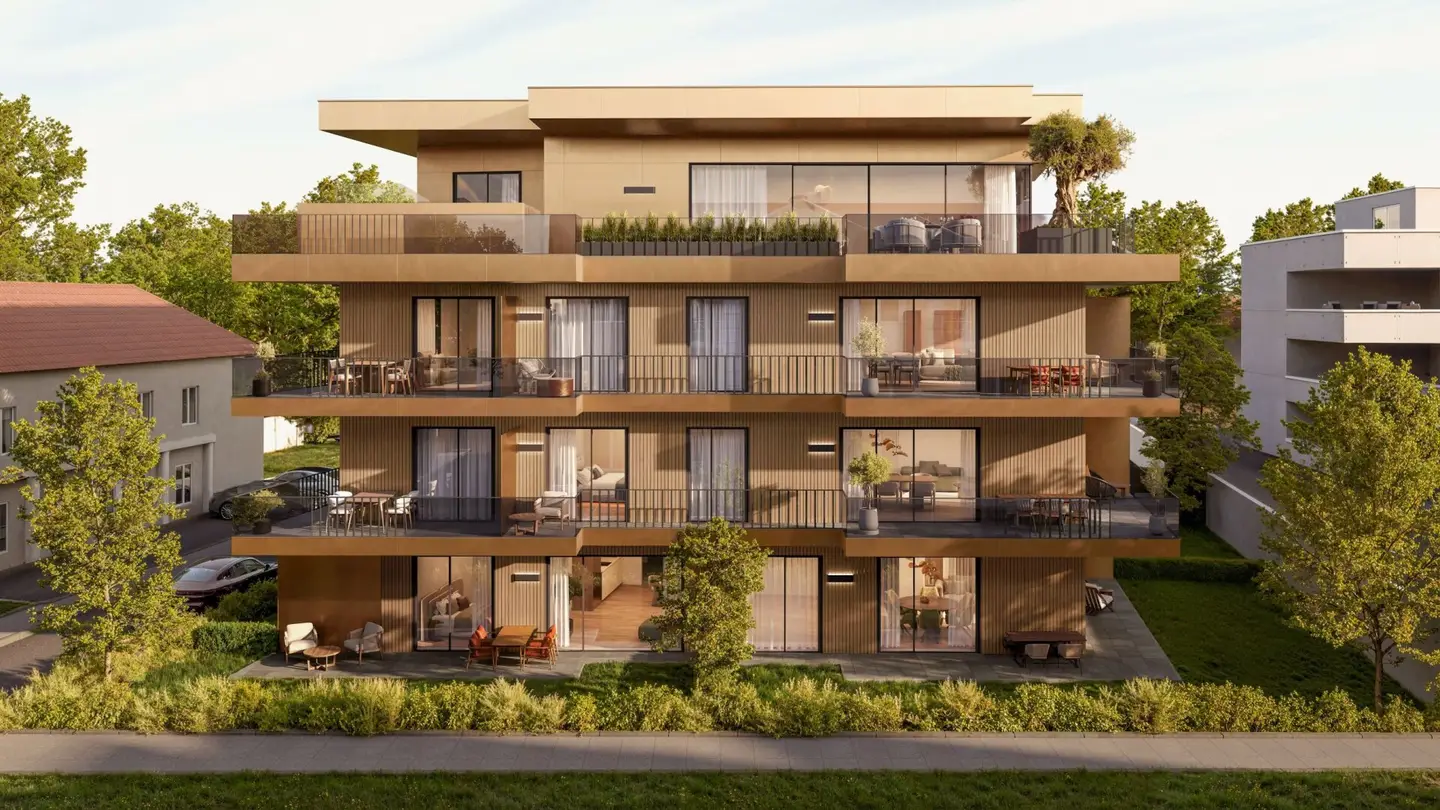 AUREA - 54 m² Wohnen. 35 m² Freiheit.