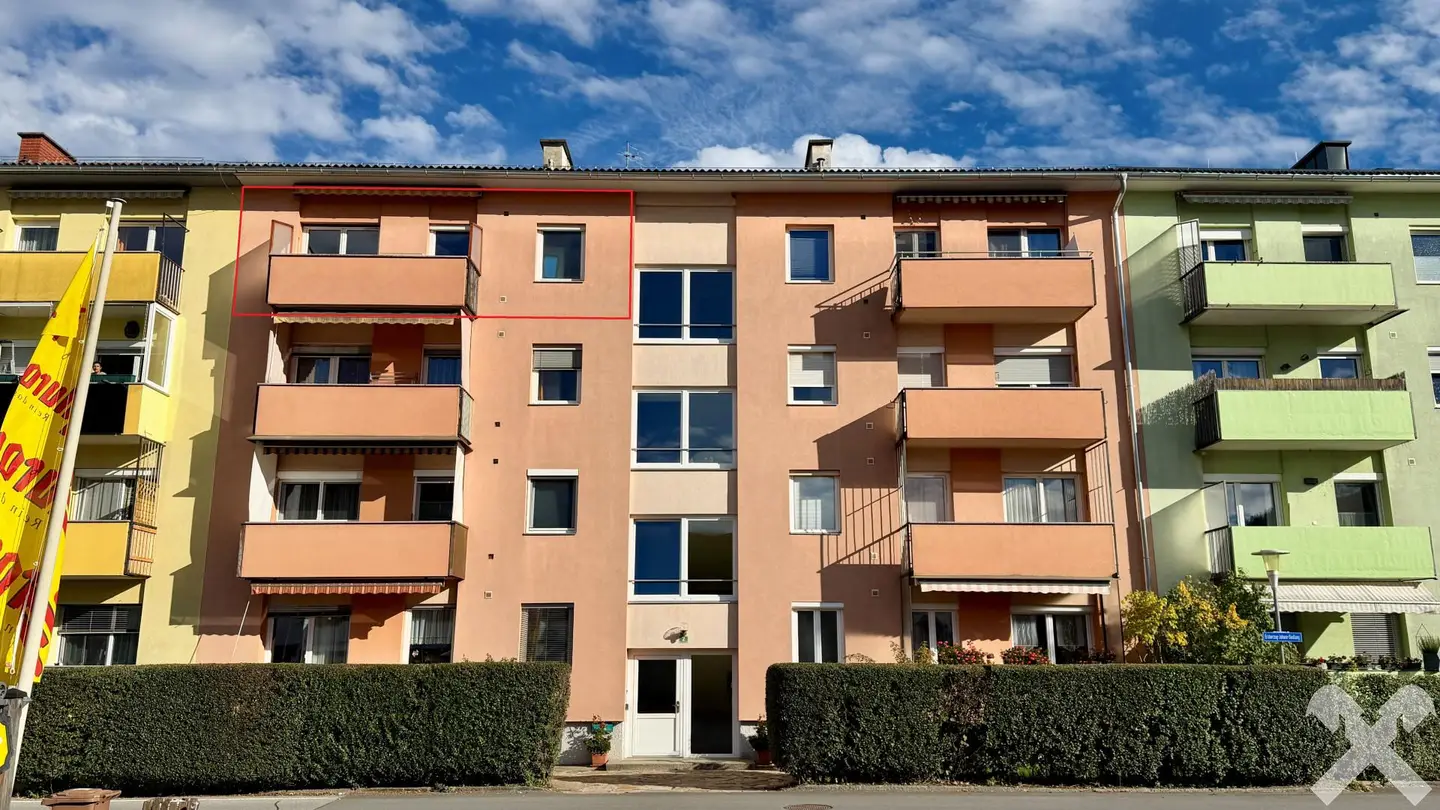 3- Zimmer-Wohnung mit Balkon und herrlichem Blick über Murau