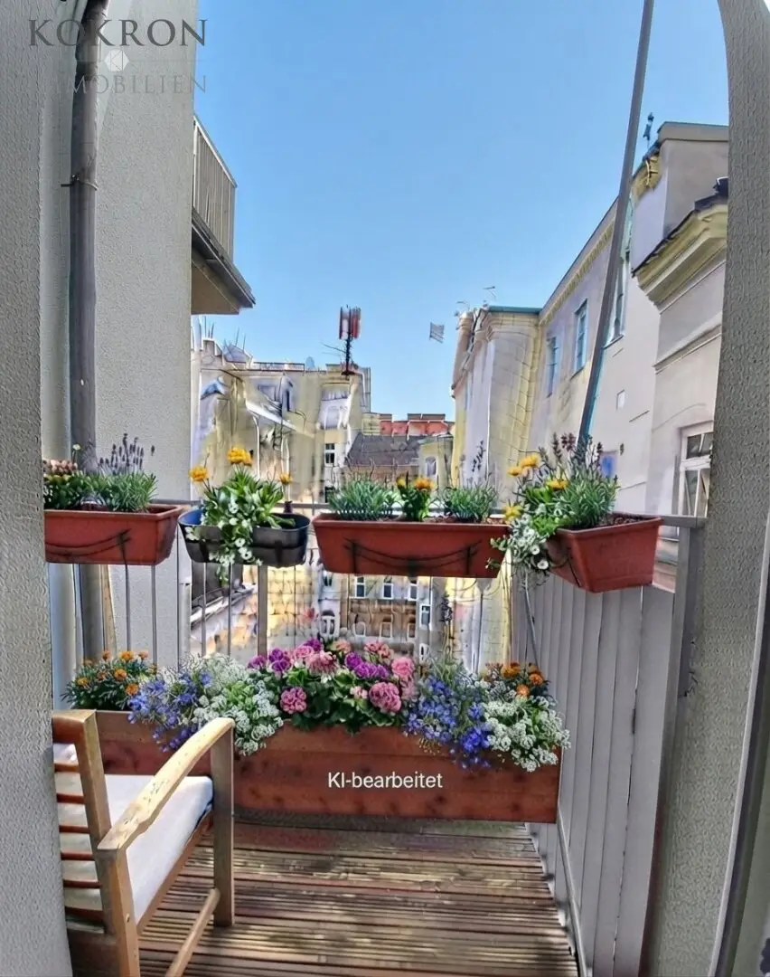 Tolle Altbauwohnung mit super Balkon