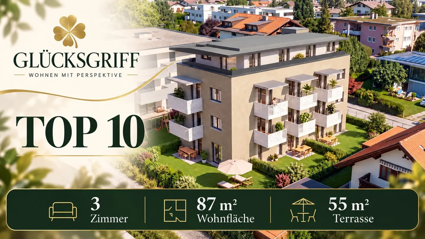 GlücksGriff - Top 10: Ihr Rückzugsort über den Dächern – Penthouse mit privatem Liftausstieg