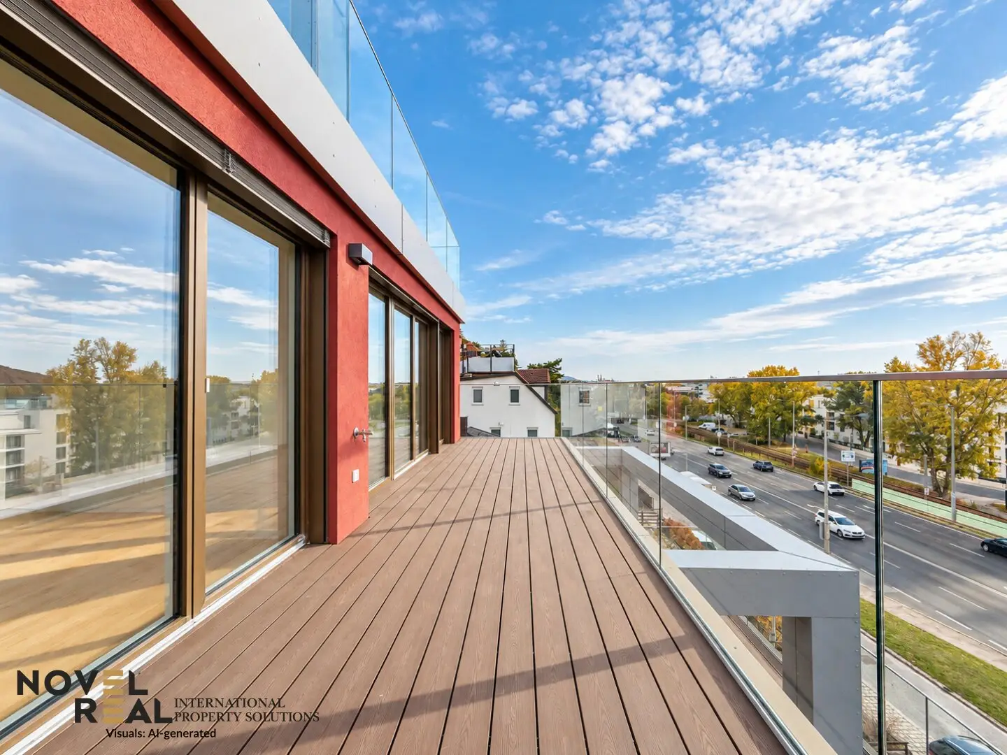 Terrassen Suite für modernes Wohnen im 19. Bezirk