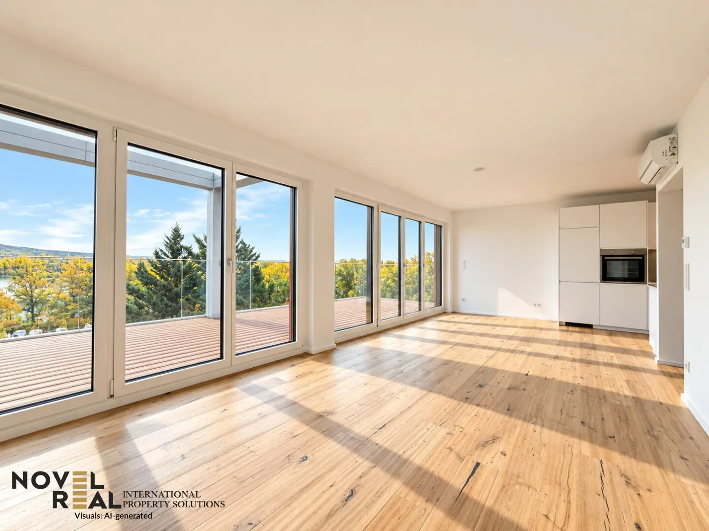 Familienwohnung mit vielseitiger Raumarchitektur und Terrasse in Döbling