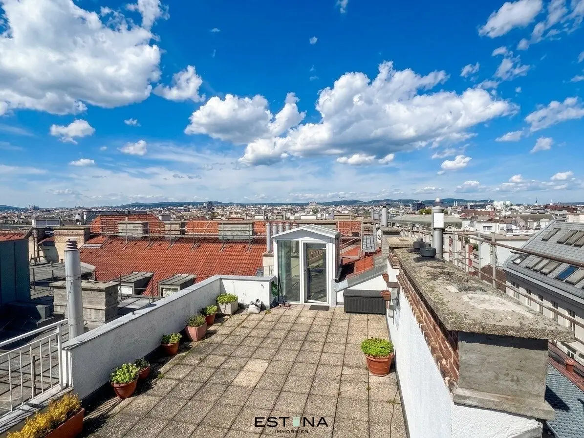 Lichtdurchflutet Wohnung im Herzen von Wieden – 60 m² Terrasse