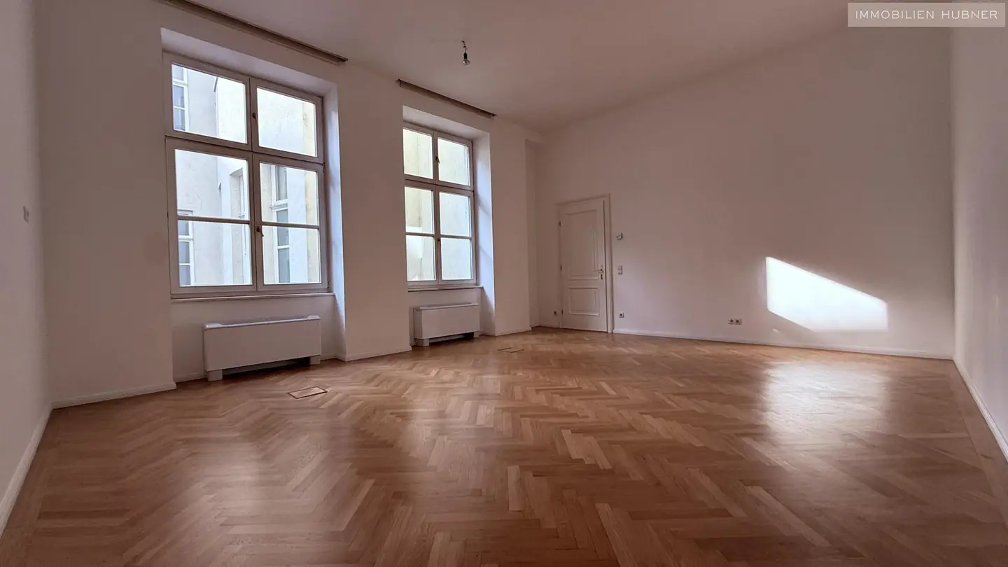 Loftwohnung mit Balkon und Blick zum Schottenring