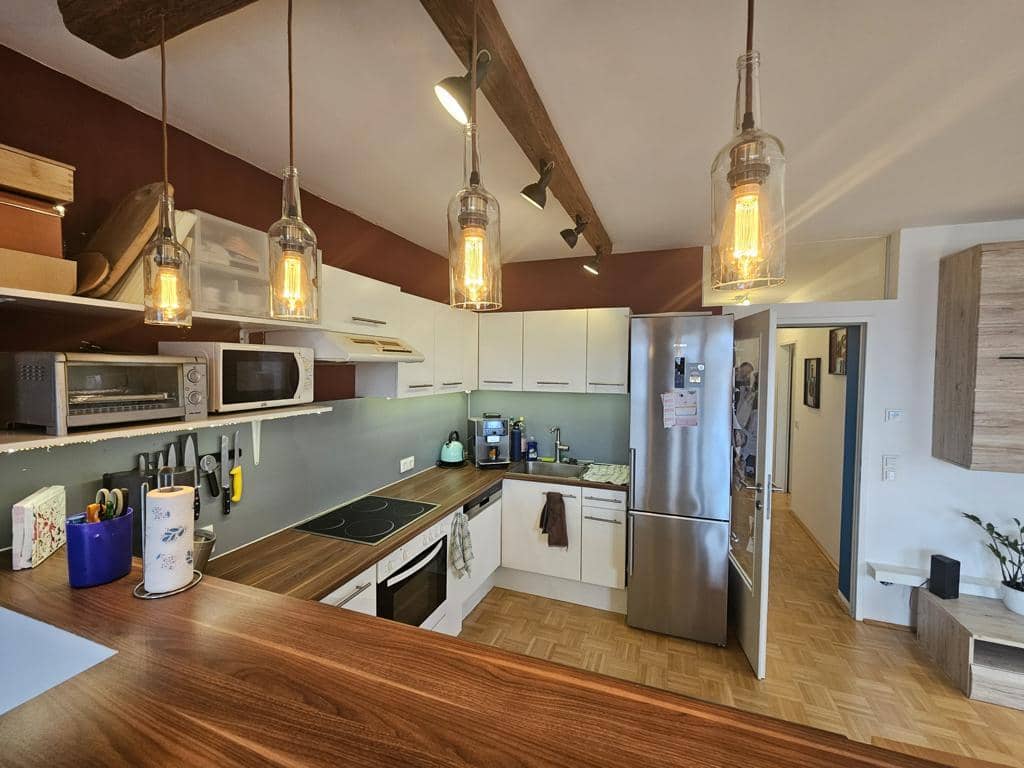 Wohnung mit Loggia und Blick ins Grüne