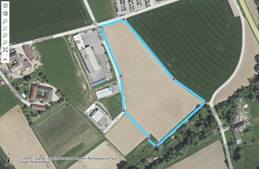 40.000 m² Gewerbegrund Thalheim bei Wels