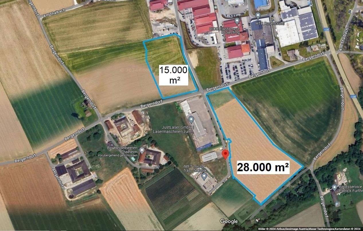 40.000 m² Gewerbegrund Thalheim bei Wels