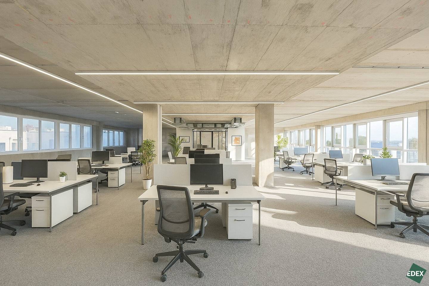 Modern Office Space with Terrace and Panoramic View