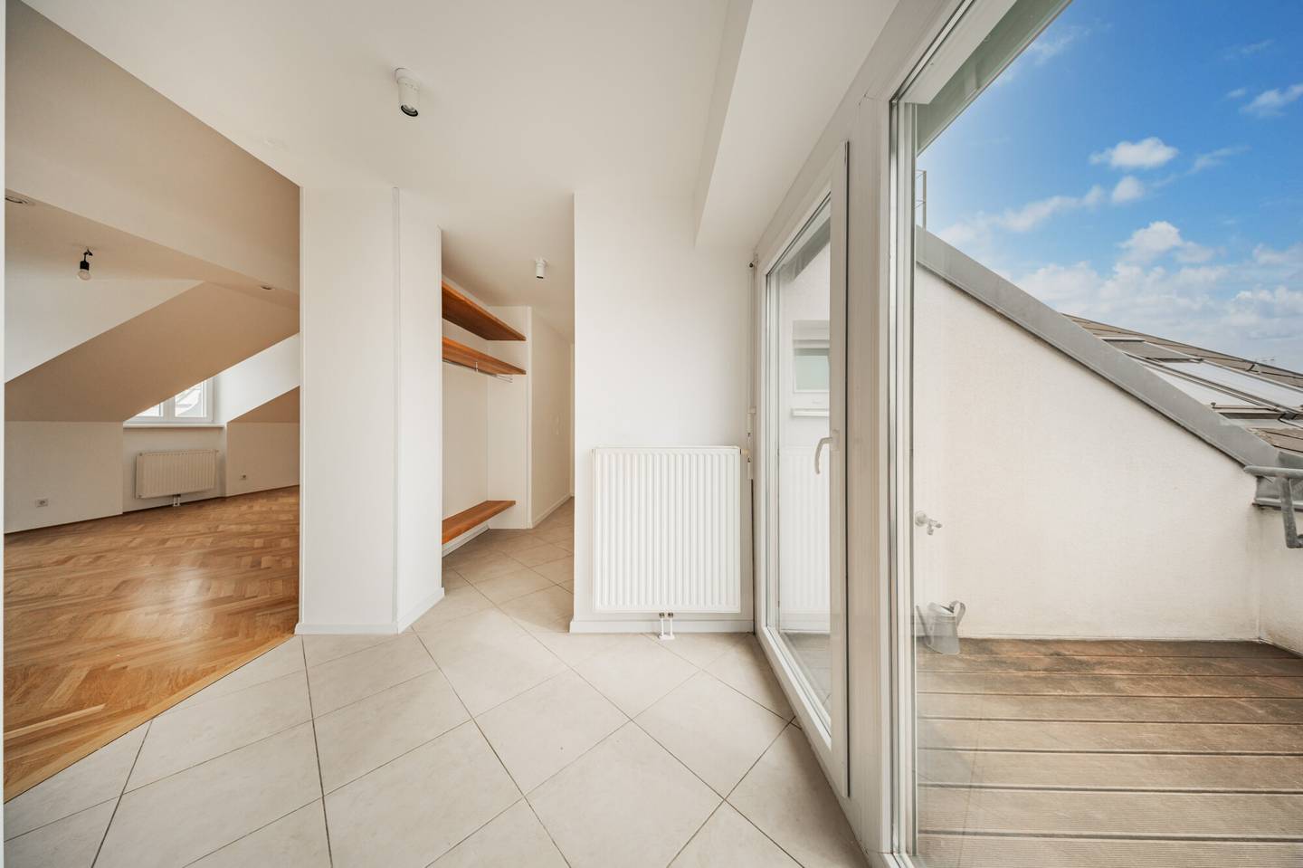 Dachgeschosswohnung Kutschkermarkt Terrasse