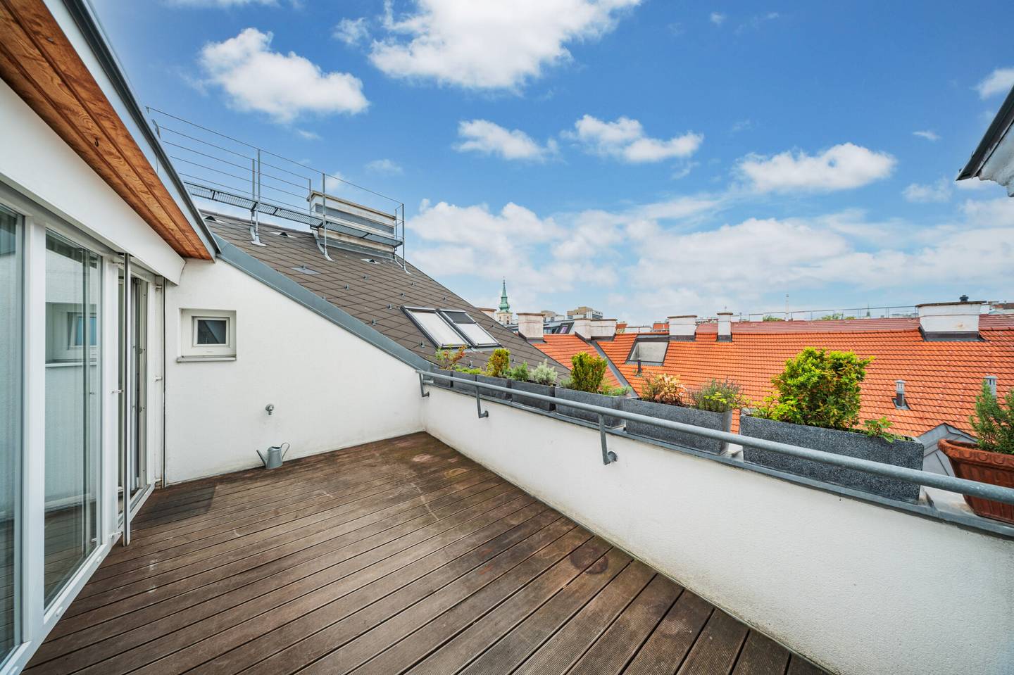 Dachgeschosswohnung Kutschkermarkt Terrasse
