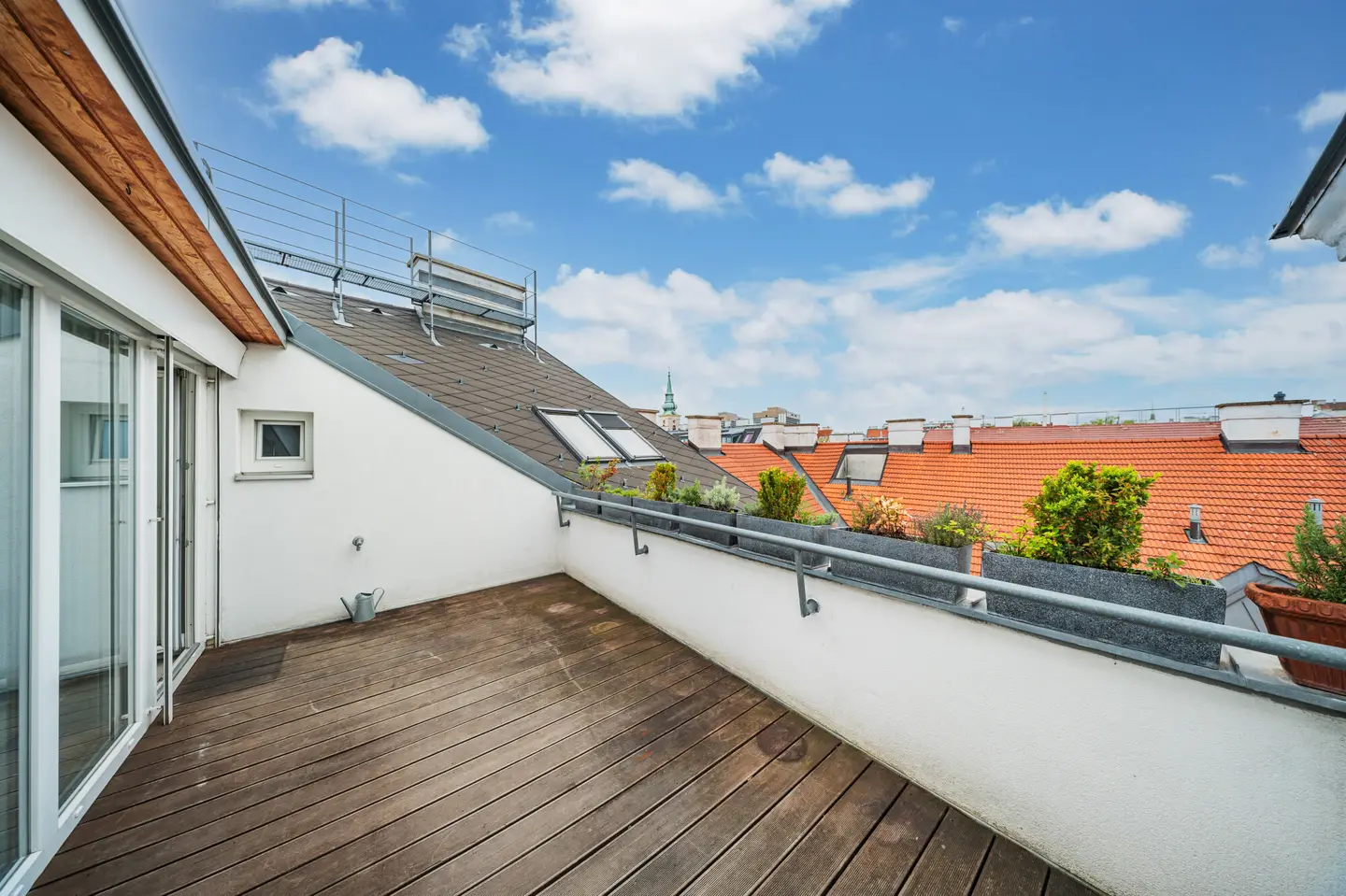Dachgeschosswohnung Kutschkermarkt Terrasse