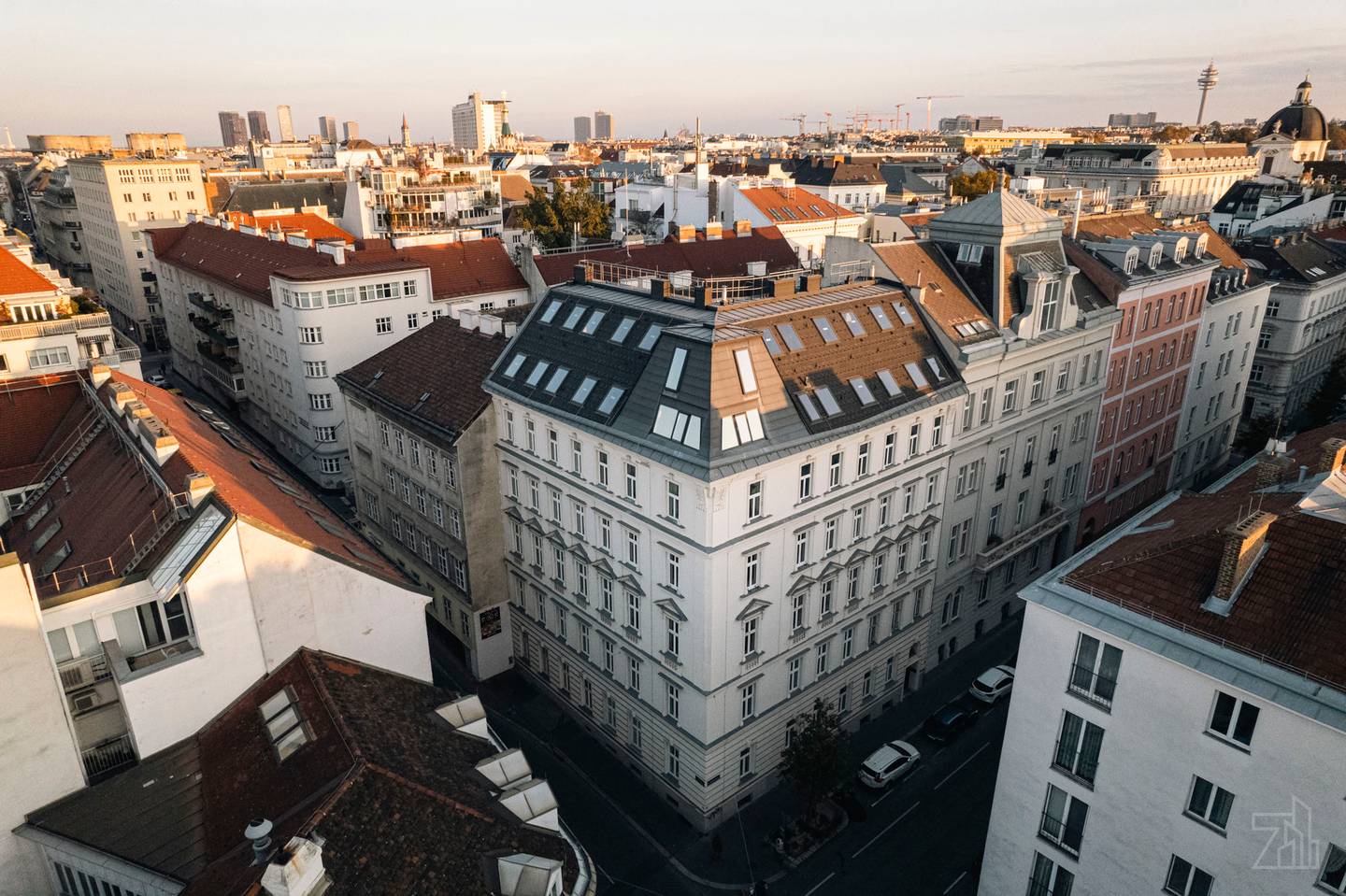 Dachgeschosswohnung Hofterrasse Erstbezug Stadtpark