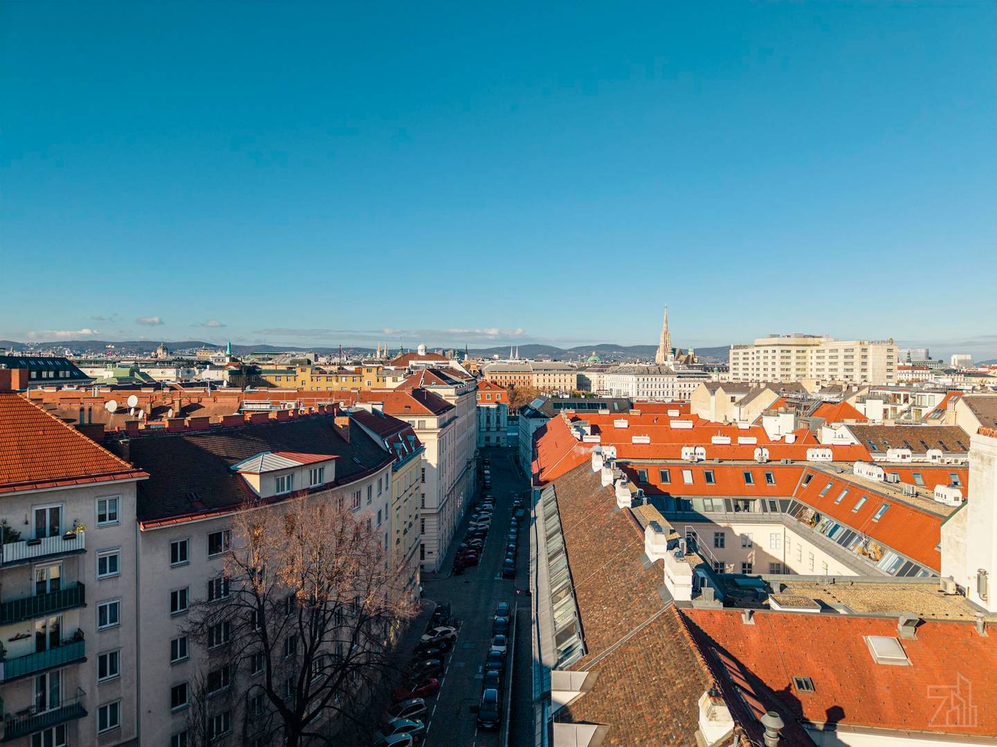 Dachgeschosswohnung Hofterrasse Erstbezug Stadtpark