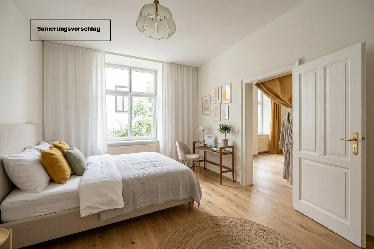 Wohnung Altbau Airbnb geeignet Balkon genehmigt