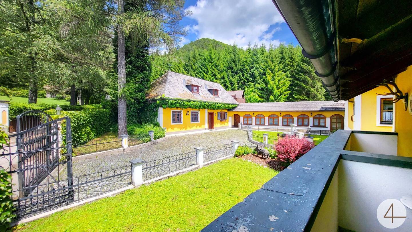 Herrenhaus im Mostviertel in Toplage mit Ausblick am Lunzersee