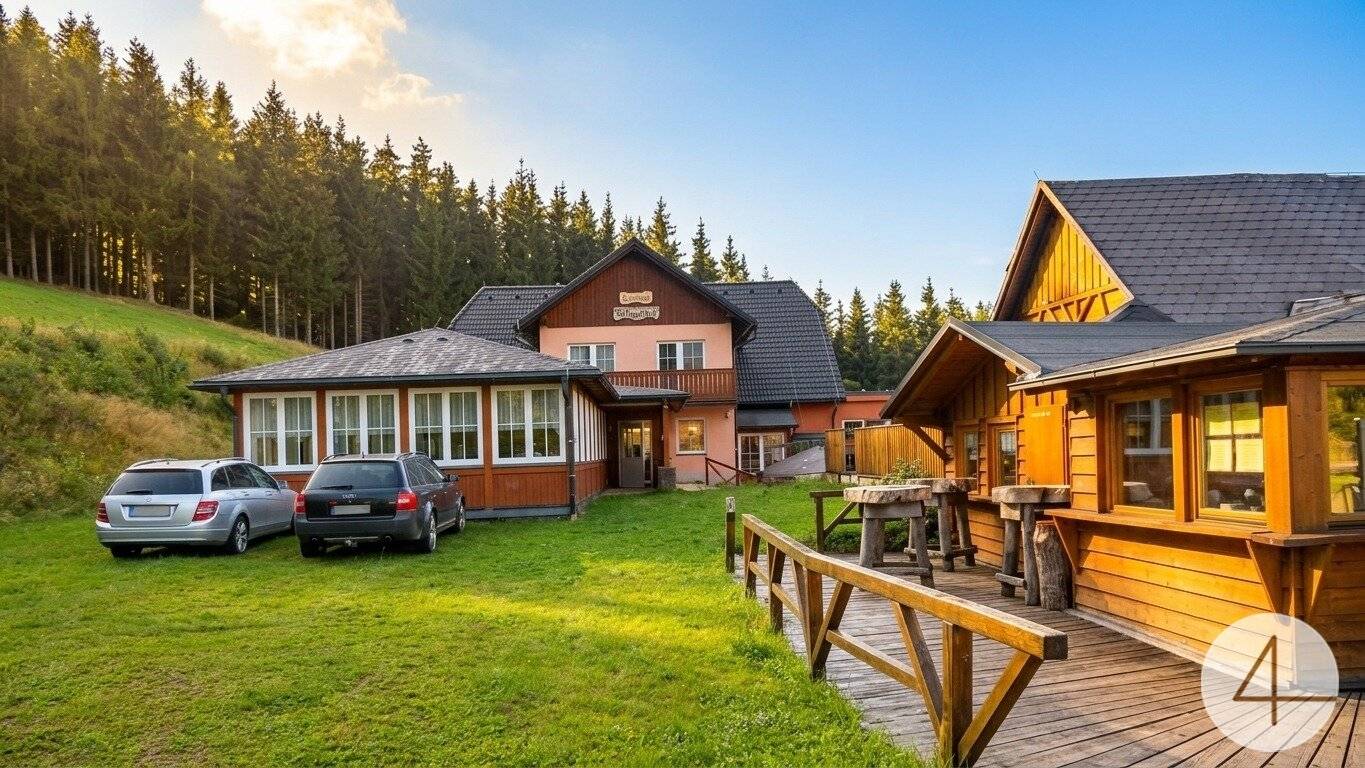 Alpendorf am Semmering mit Gastro-Betrieb