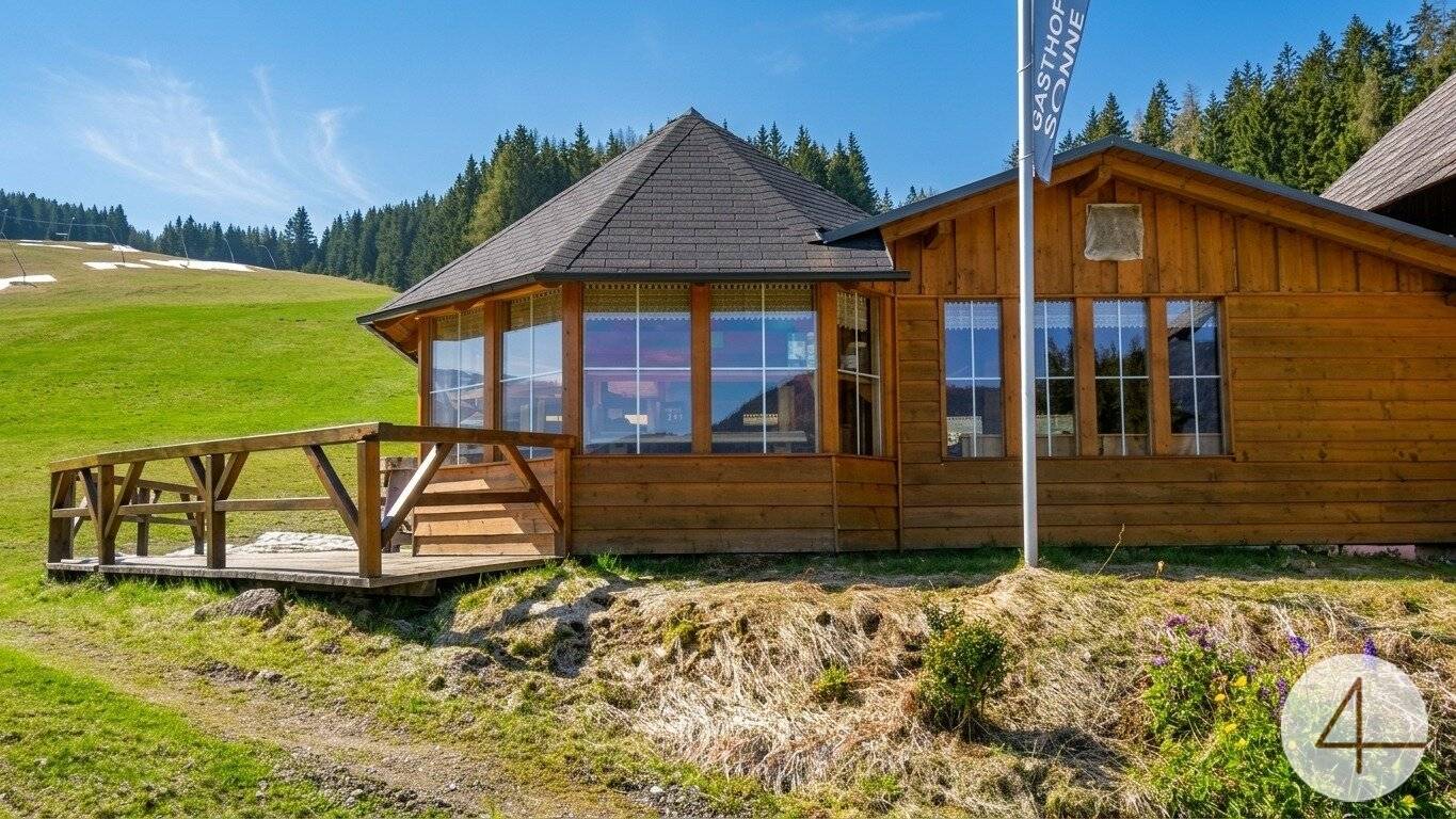 Alpendorf am Semmering mit Gastro-Betrieb