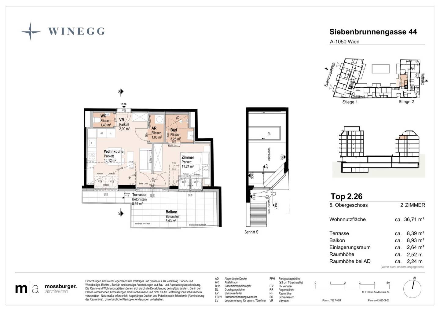 Wohnung First occupancy new build near Naschmarkt