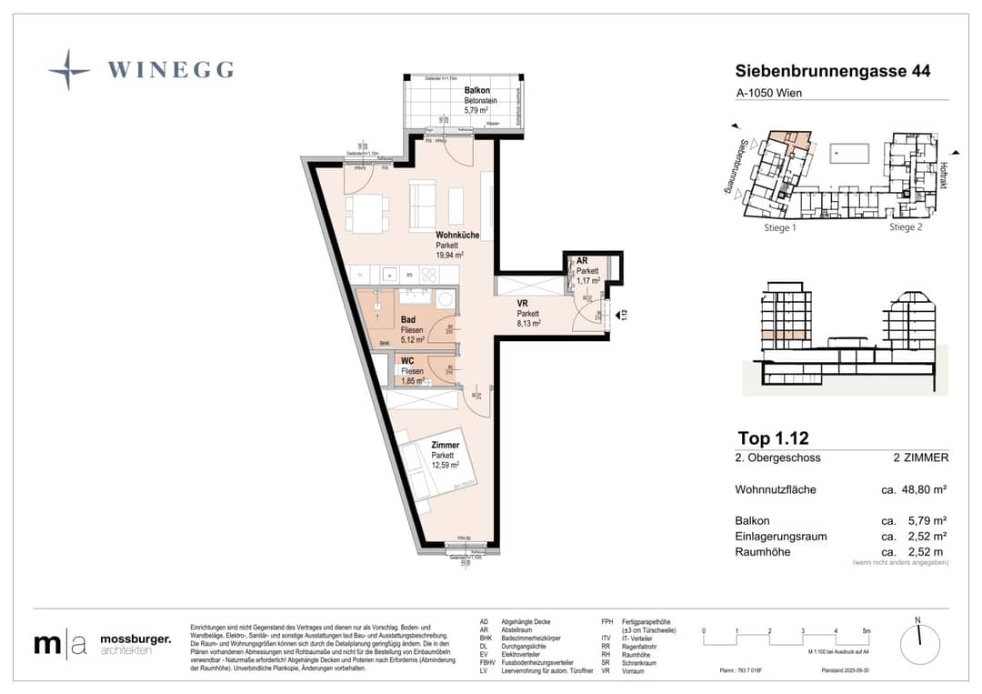 Moderne 2-Zimmer-Wohnung mit Balkon in Margareten, Wien 1050