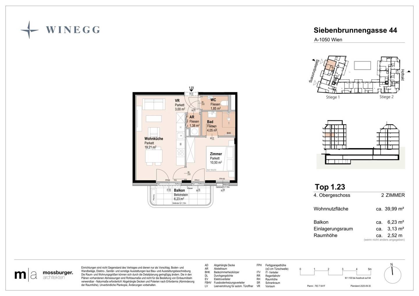 Investment apartment in a new build with balcony