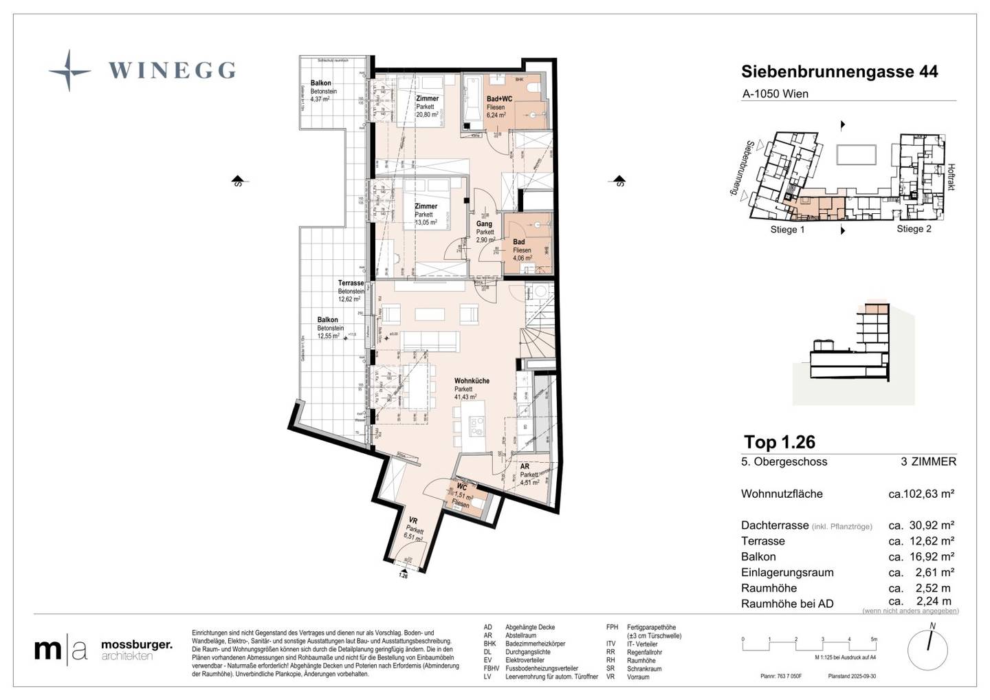 Apartment newly built with balcony near Naschmarkt