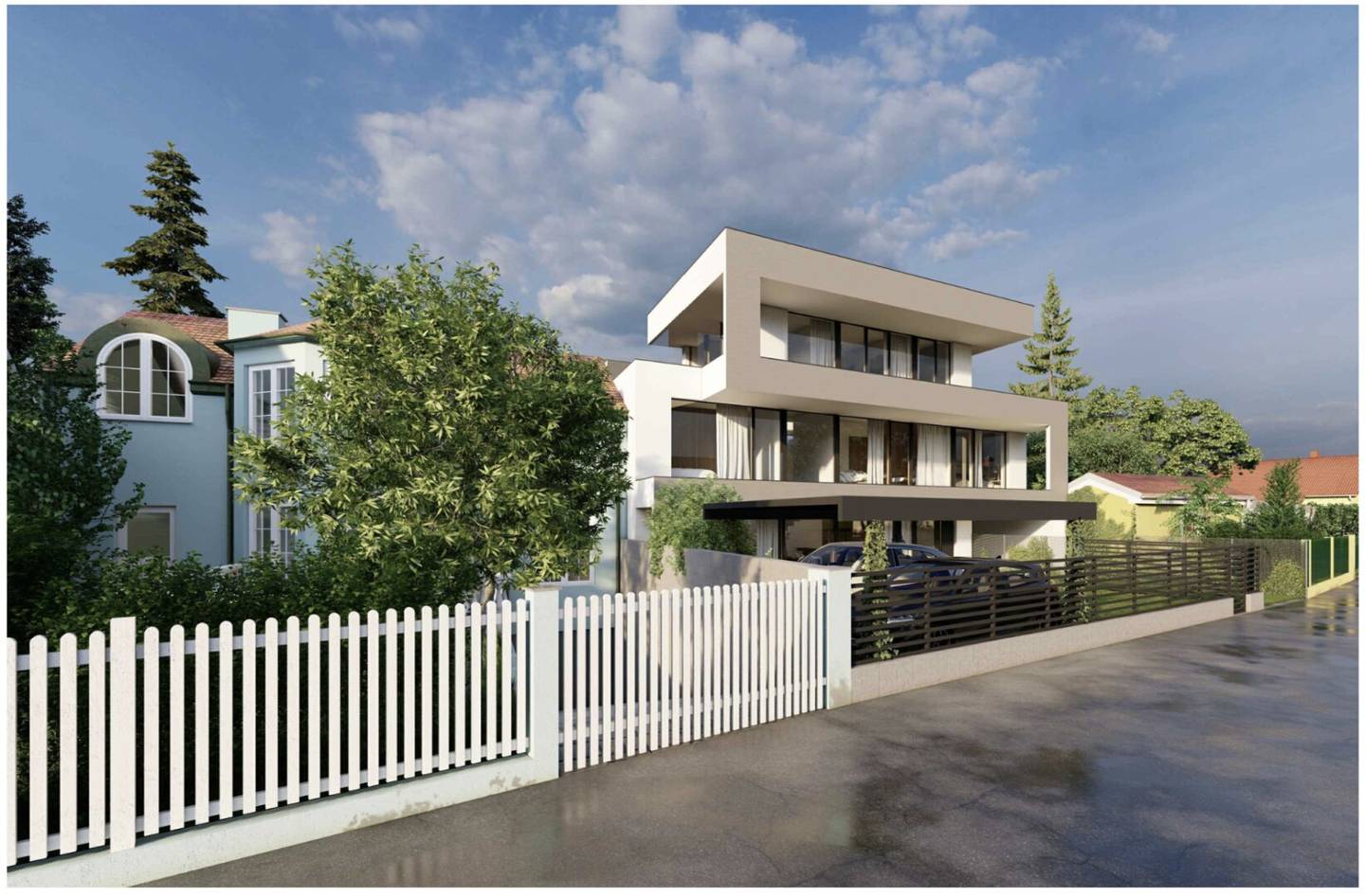 Grundstück in Vösendorf, 736 m², Baupotenzial für 3 EFH, ruhig