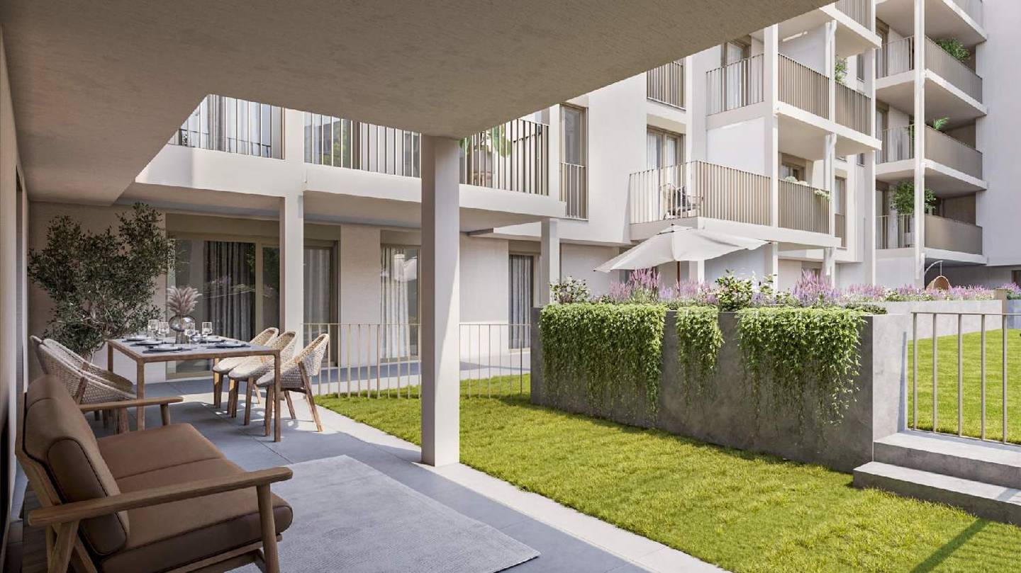 Neubauwohnung mit Loggia und Balkon