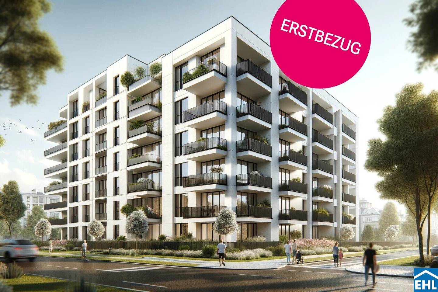 Wohnung U1 Kagran nahe der Alten Donau Erstbezug