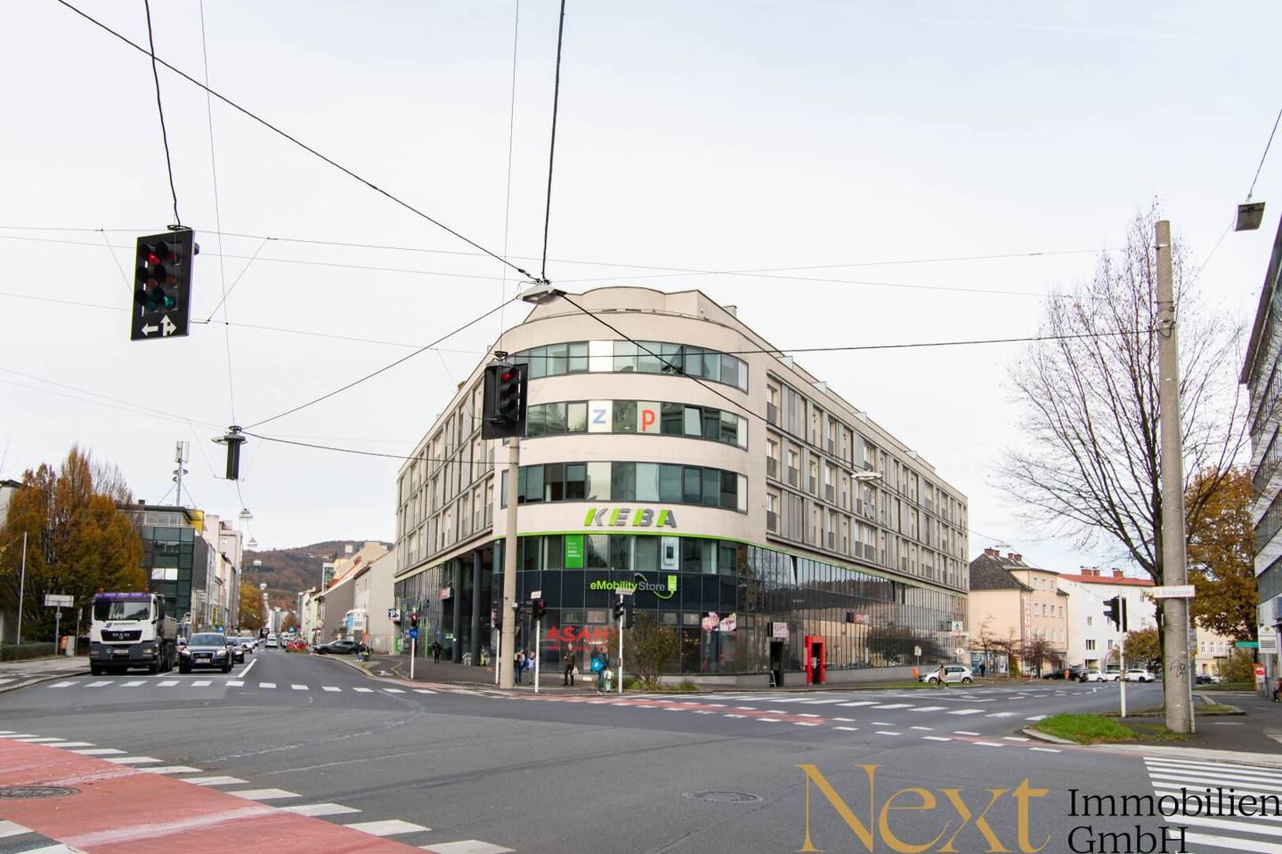Modern office space in the center of Urfahr with best transport connections for rent