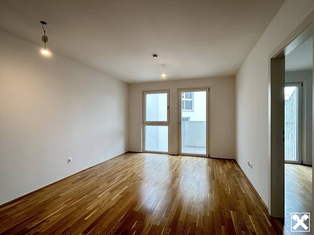 Neubau Wohnung Balkon Donauinsel Erstbezug