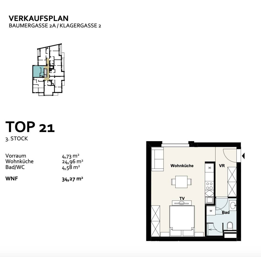 Apartment compact U6 Floridsdorf terrace
