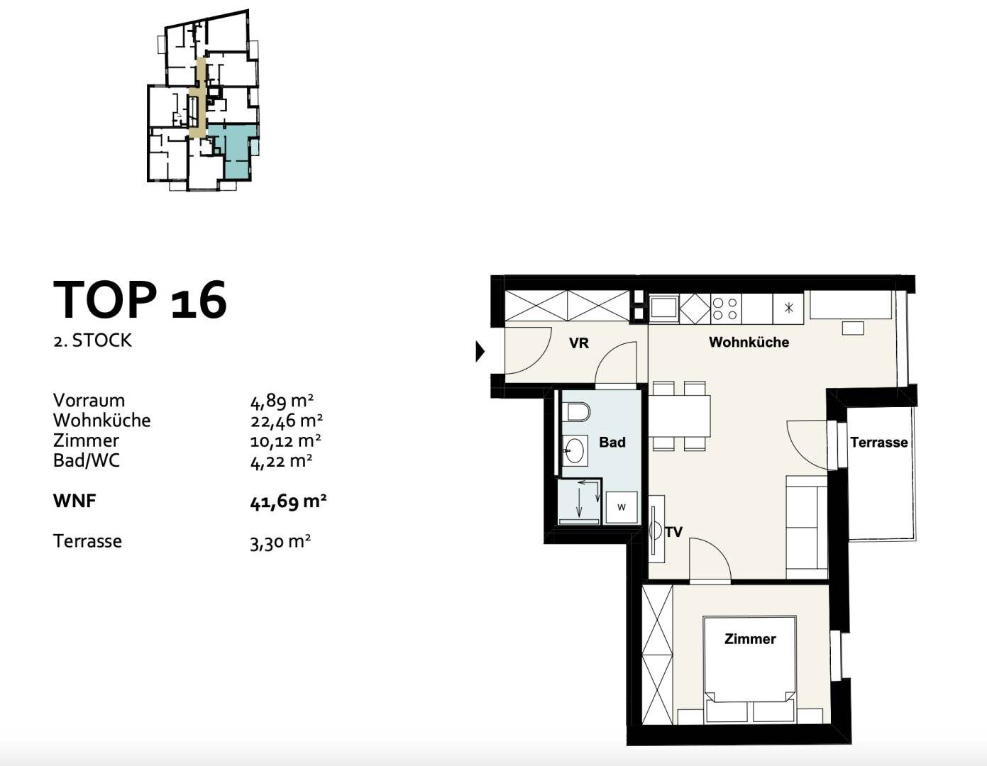Newly built apartment near Krankenhaus Nord