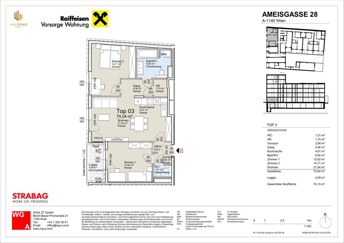 Apartment new build near Penzing station