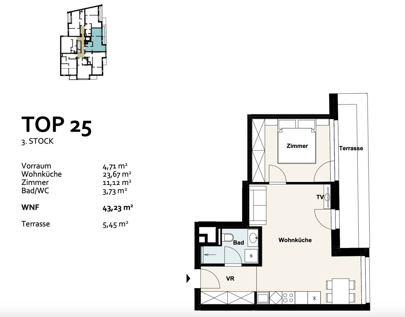 Apartment new build near Krankenhaus Nord