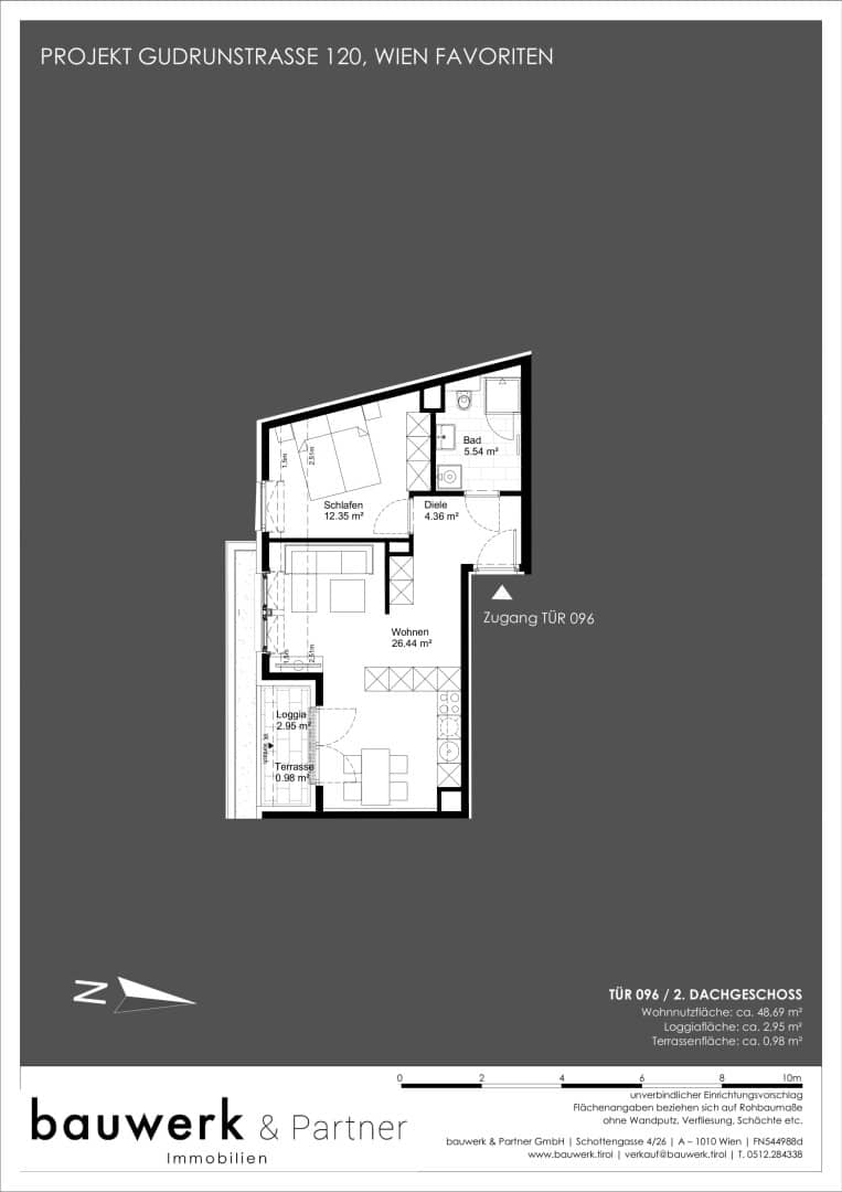 New build first occupancy near U1 Keplerplatz