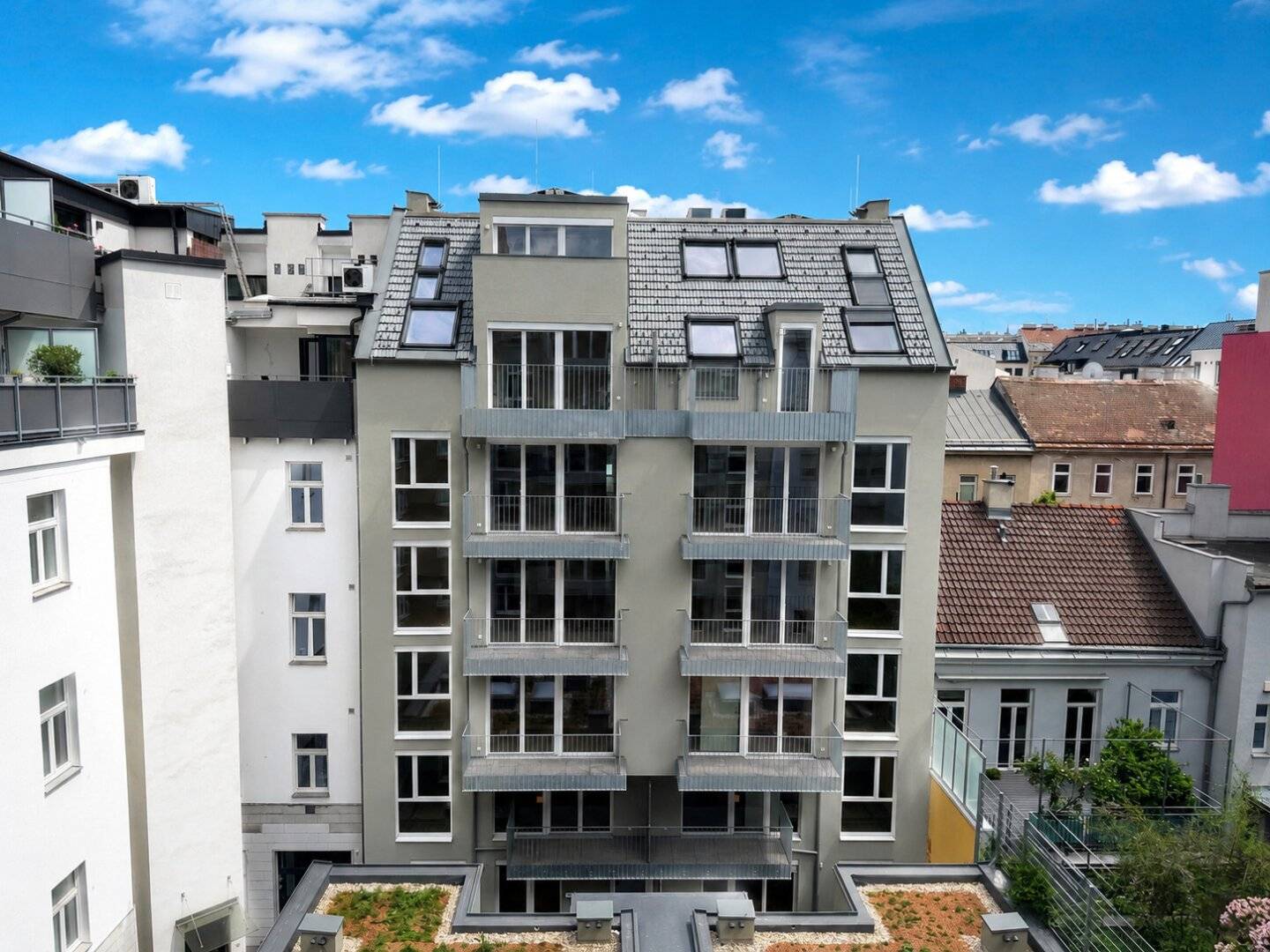 AUFLEEBEN – New construction project with 52 residential units in Favoriten