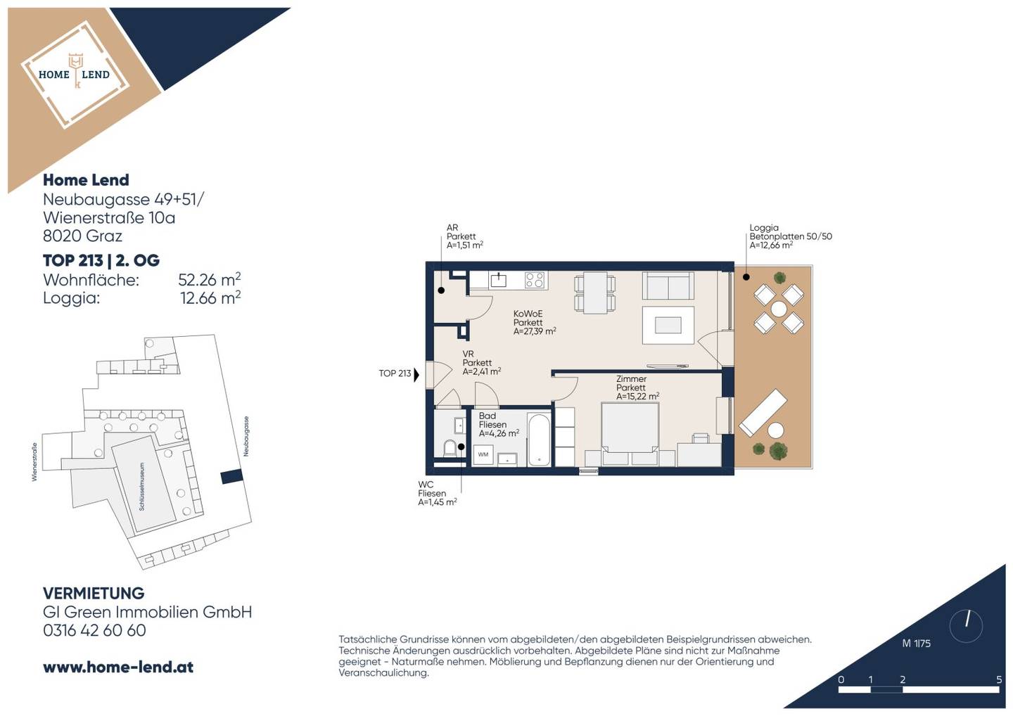 Stilvolle Neubauwohnung mit perfekter Anbindung und urbanem Flair in Graz