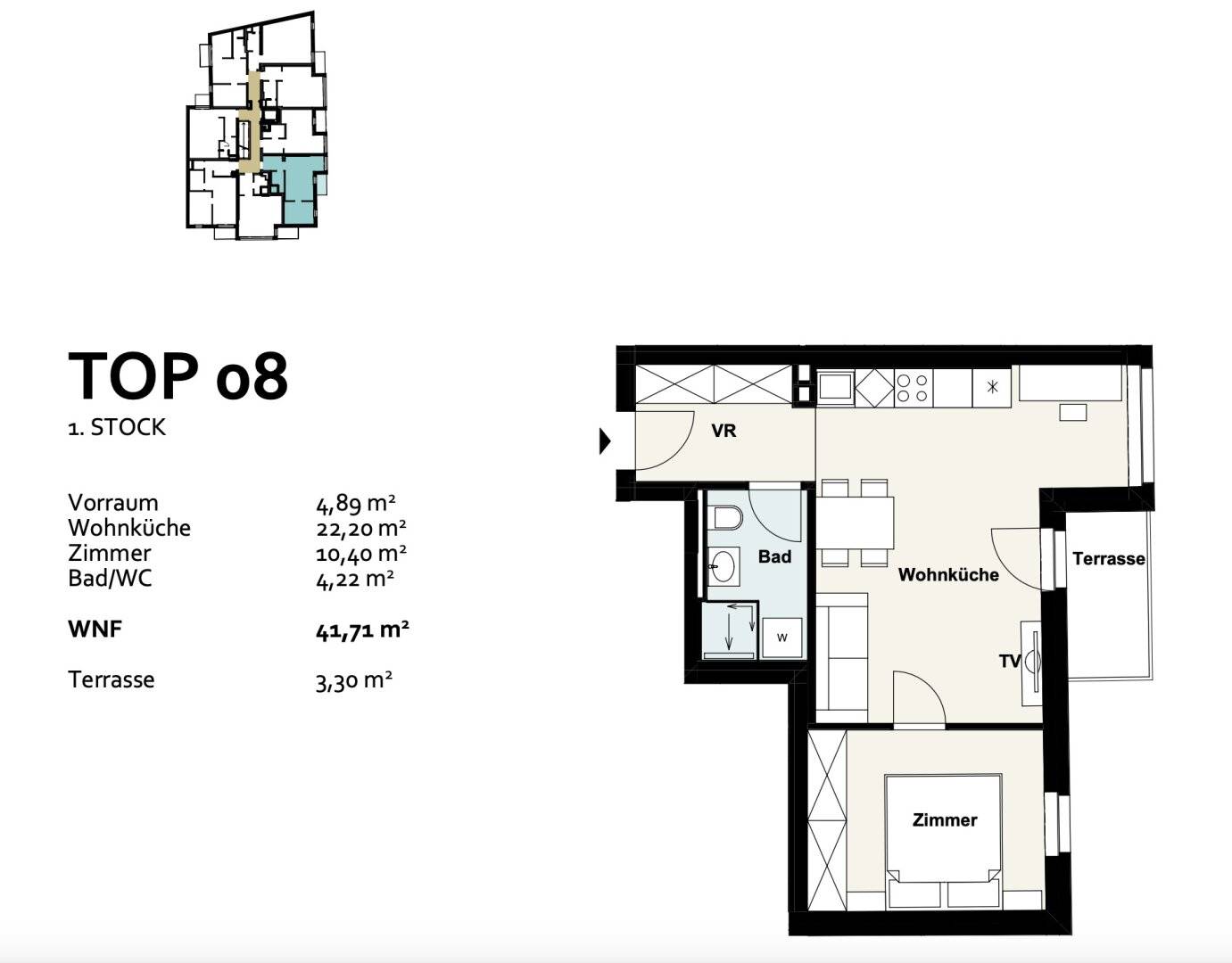 Wohnung Erstbezug Terrasse nahe U6 Floridsdorf