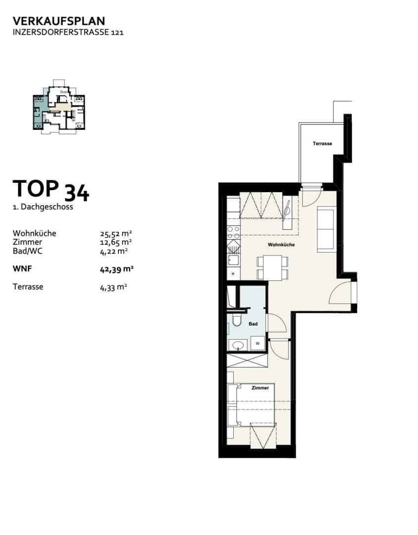 Wohnung Erstbezug Terrasse Wienerberg