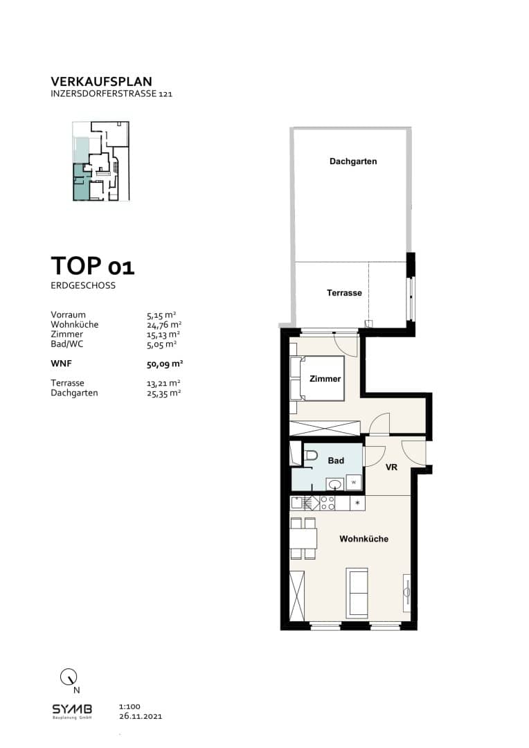 Wohnung Neubau Erstbezug mit Garten Terrasse