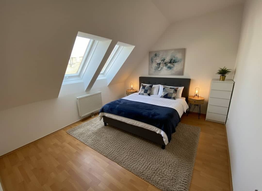 Dachgeschosswohnung Helle Räume nahe Universität