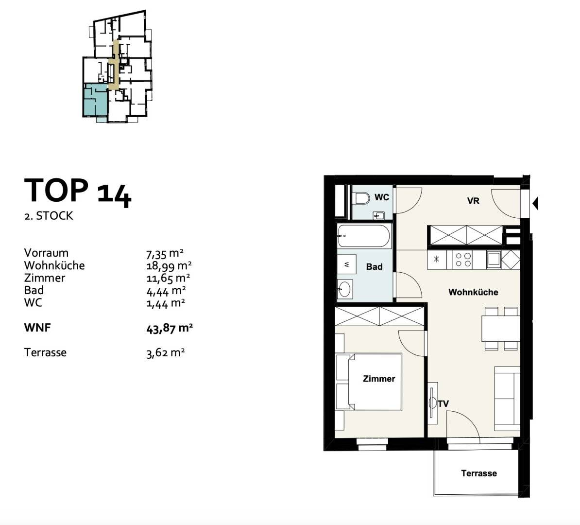 Wohnung hell Balkon Nähe U6 Floridsdorf