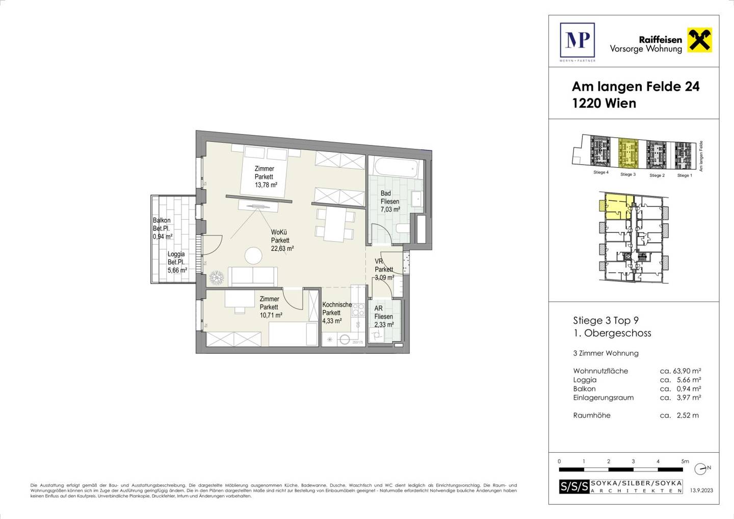 Wohnung Neubau Erstbezug Nähe U1 Kagraner Platz